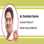 Interview Mr Shashikant Sharma Associate Professor IT at Poddar Group of Institutions Jaipur